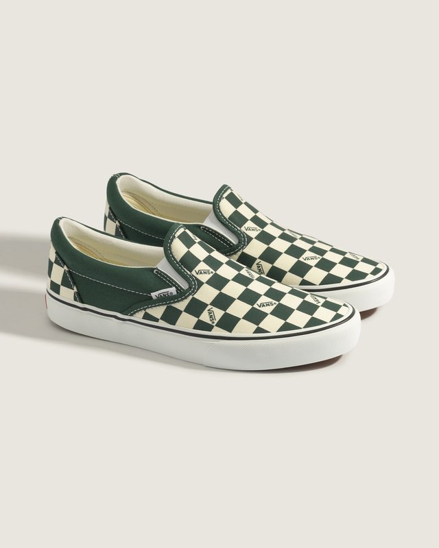 Tênis Slip-On Vans Check Emerald