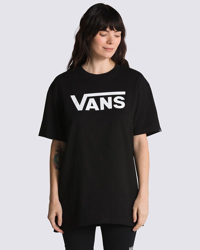 Camiseta Vans Classic Black White