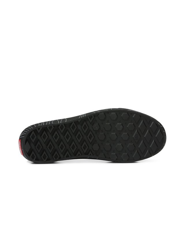 Tênis Slip-On Trk Vans X Nathan Florence Black Grey
