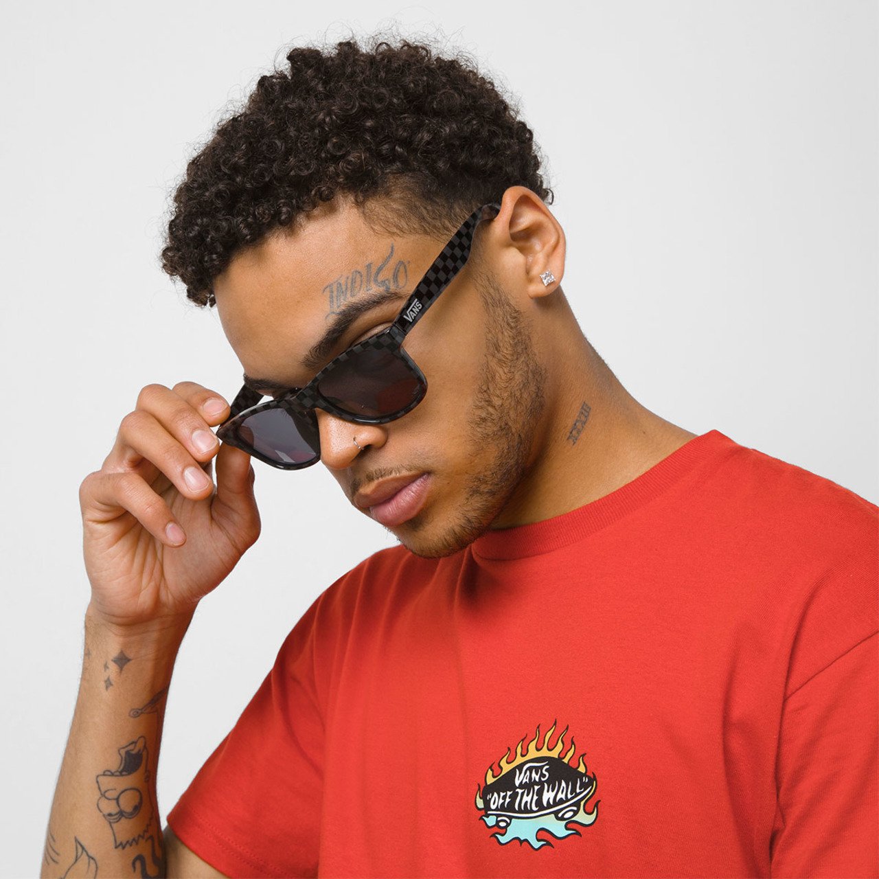 OCULOS SPICOLI 4 SHADES BLACK CHARCOAL CHECKERBOARD Vans