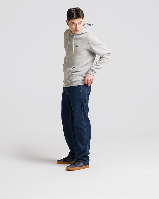 Moletom Core Basic Po Fleece Cement Heather
