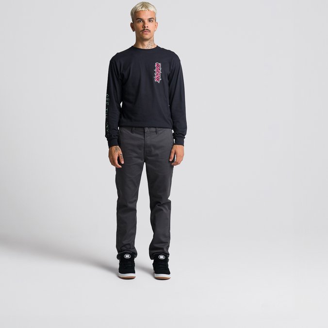 Calça Authentic Chino Slim Asphalt