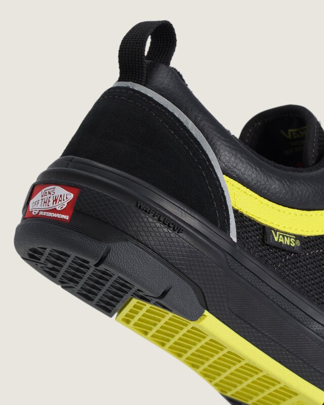 Tênis Skate Old Skool Wafflecup Reflective Black Lime