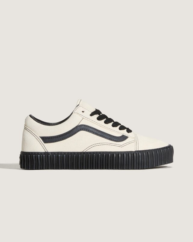 Tênis Old Skool Creeper Bridge Grunge Classic White