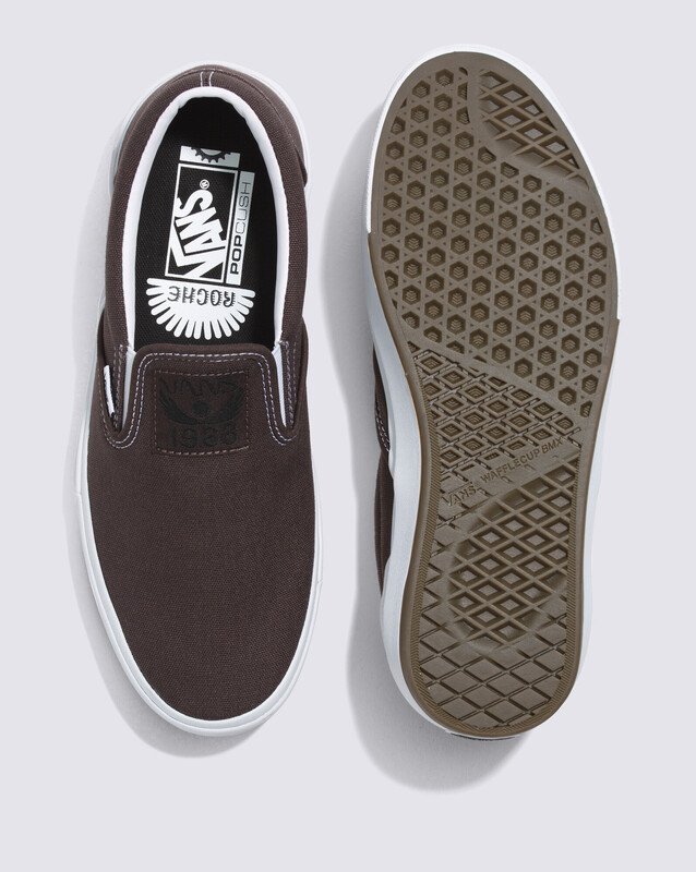 Tênis Bmx Slip-On Dakota Roche Bmx Brown White