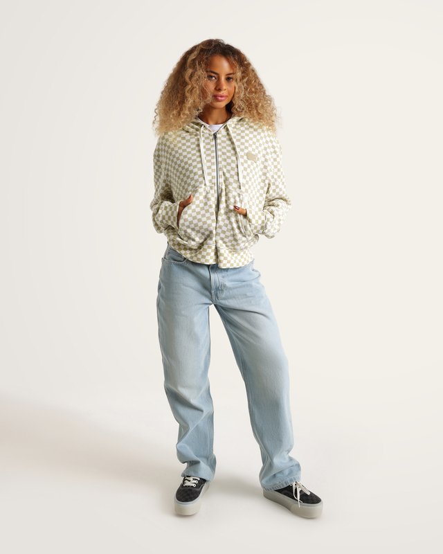Moletom Pierce Shrunken Full Zip Marshmallow