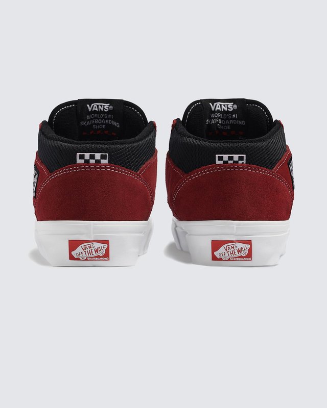 Tênis Half Cab Skate Sport Red Black