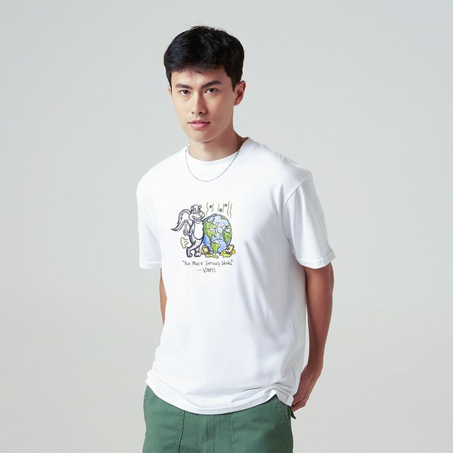 Camiseta Ss Stinky White