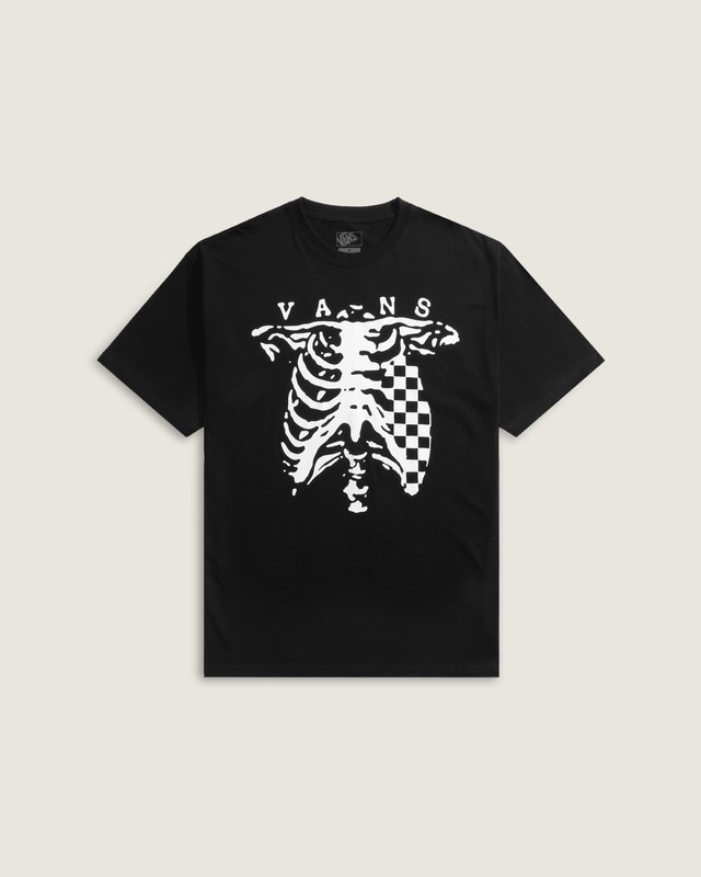 Camiseta Manga Curta Checker And Bones Festival Black