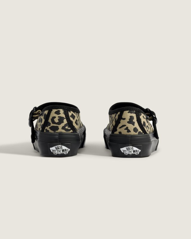 Tênis Mary Jane Leopard Black Infantil