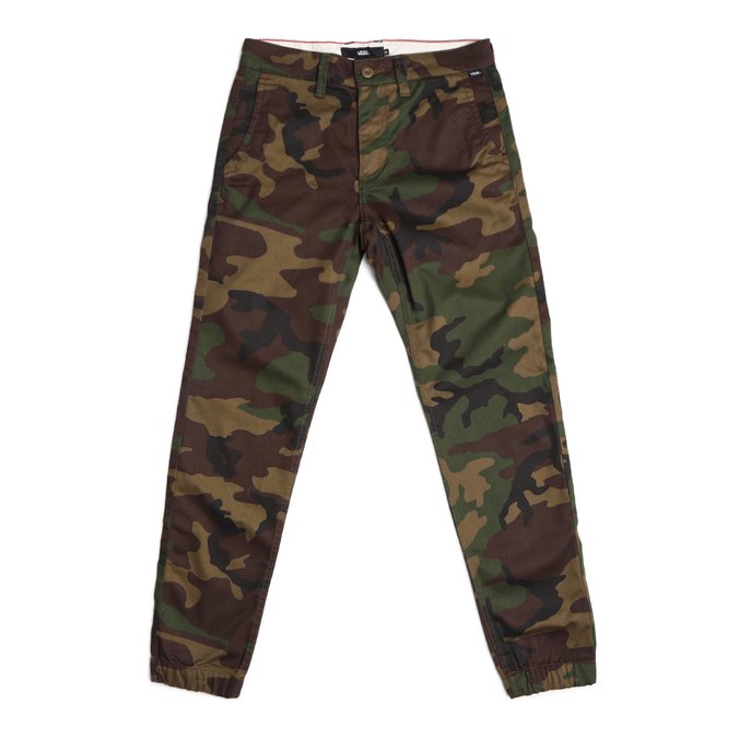 Calça Chino Slim Jogger Camo