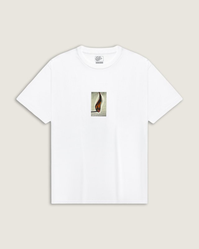 Camiseta Manga Curta Strike Anywhere  White