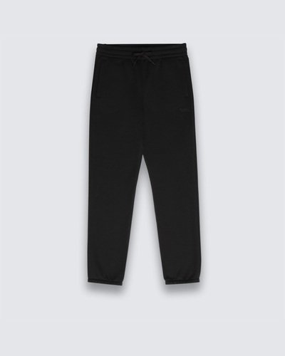 Conforto e estilo para todas as aventuras dos pequenos. A Calça Basic Fleece Boys Black Infantil é confeccionada em algodão e poliéster. O modelo clássico Vans de cintura média apresenta cós elástico com ajuste em cordão. Traz bolsos frontais estilo faca e aplicação de patch bordado com assinatura Vans em “Drop V” na altura da coxa esquerda. Com bolso traseiro, o modelo possui comprimento mais longo, com shape solto, caimento reto e acabamento canelado. A única preocupação dos pequenos é curtir e relaxar no estilo “Off The Wall”.