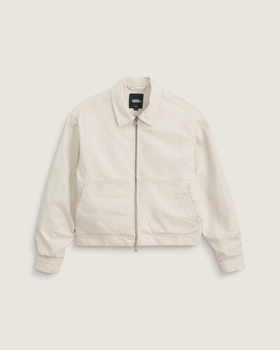 <p>&nbsp;</p>
<p>Jaqueta &nbsp;Lx Denim Station em tom Natural Seed, confeccionada em broken twill 100% algodão com acabamento encorpado e toque macio. Apresenta forro xadrez tingido no fio e bordado tonal 5‑check no interior, zíper frontal, bolsos laterais de entrada e regulagens nos punhos e na barra para ajuste. Versátil e pensada para uso noturno e urbano, combina acabamento robusto com detalhes sutis.</p>