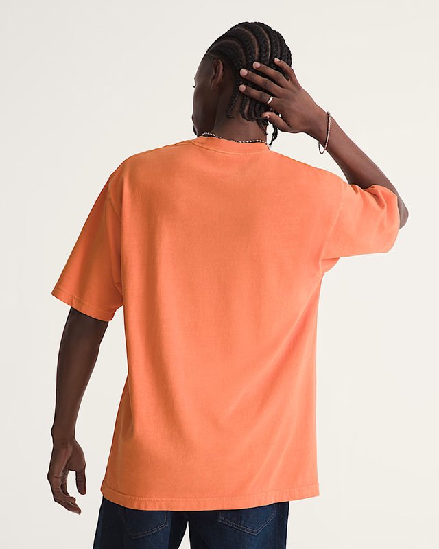 Camiseta Manga Curta Loose Fit Premium  Sunset Orange