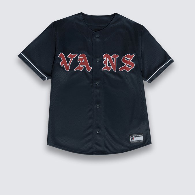 Camisa Ye Olde Vans Baseball Jersey By Ss Beasebal Parisian Night Infantil