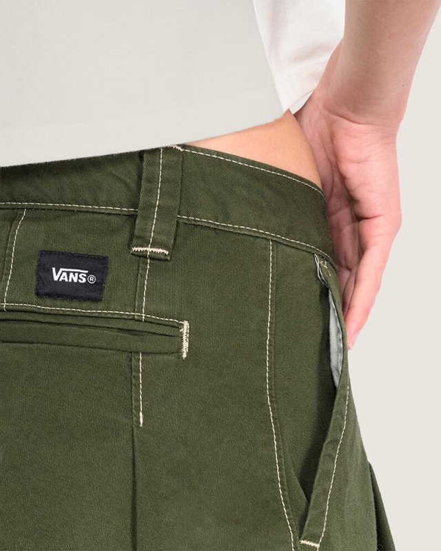 Saia Lx Authentic Chino Obsidian Fern