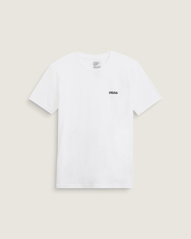 Camiseta Manga Curta Scripted White