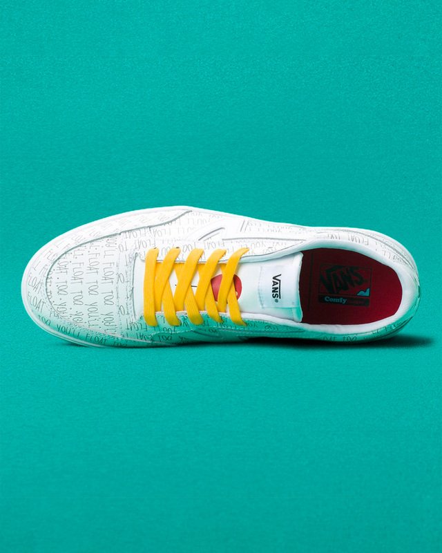 Tênis Lowland Cc Vans Horror It True White Spectra Yellow
