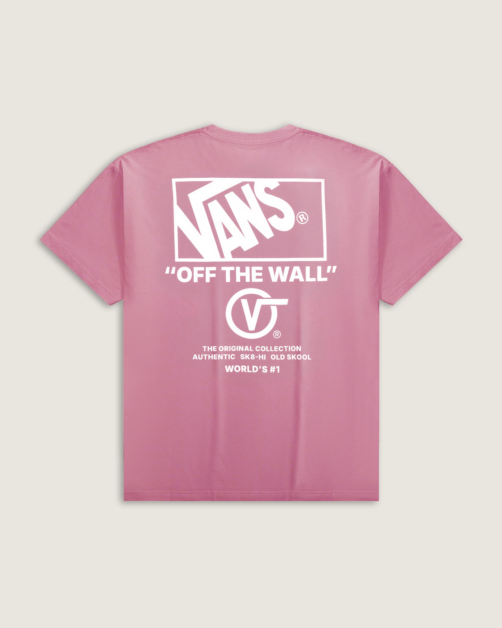 Camiseta Manga Curta Stacked Hi Pink Fizz | Vans