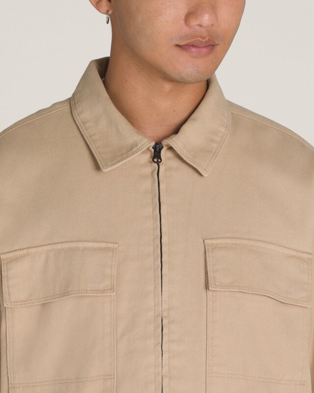 Jaqueta Mcavoy Zip Station Jacket Upland Lx Vintage Incense