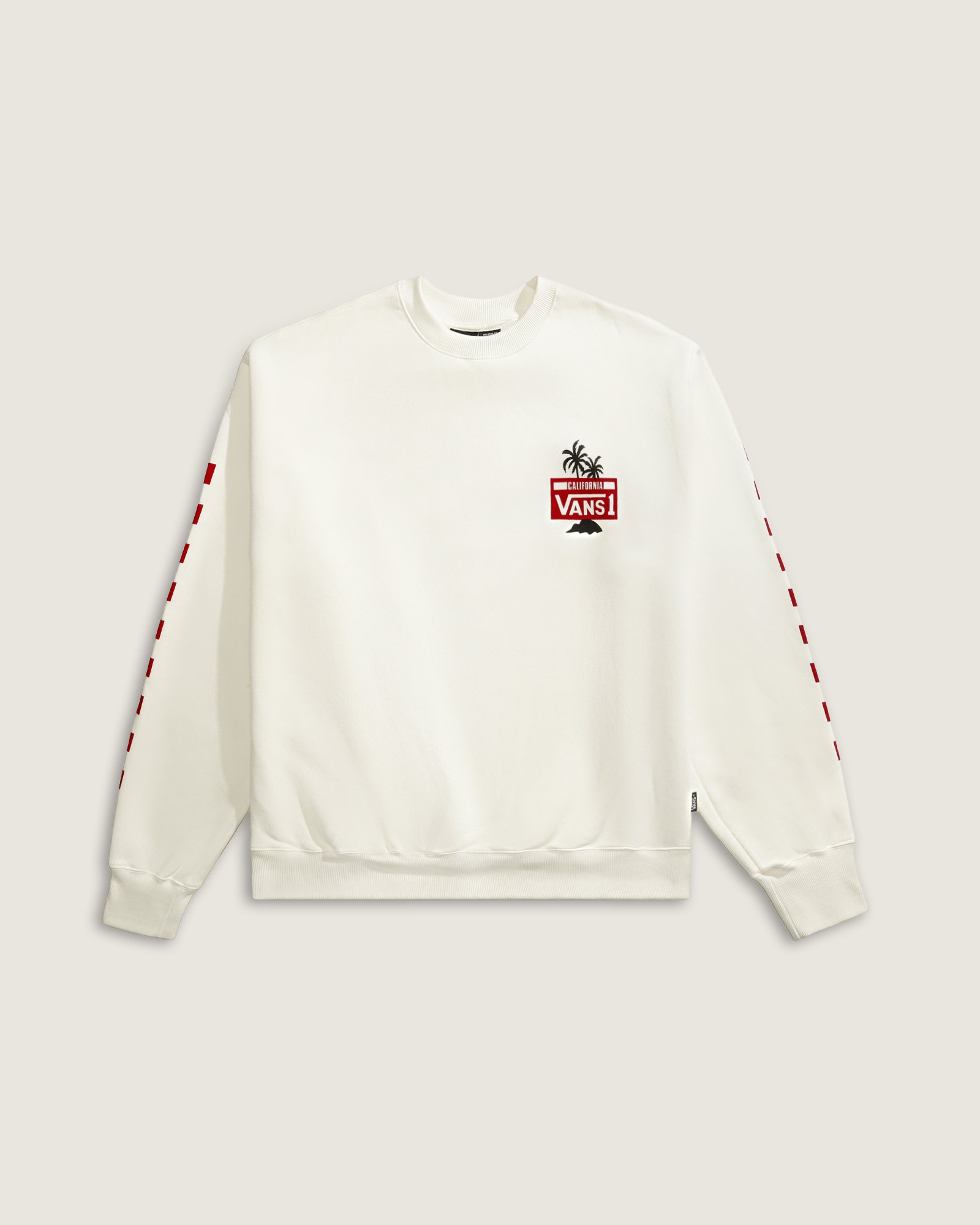 Moletom Knu Palms Crew Marshmallow | Vans