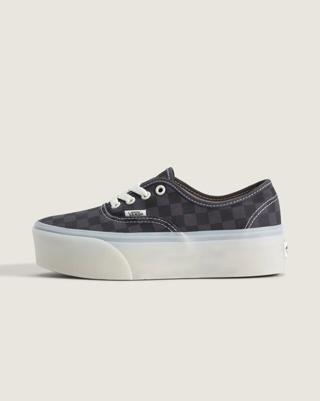 Tênis Authentic Stackform Checker Charcoal Black