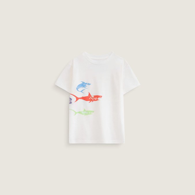 Camiseta The Pack Ss White Infantil