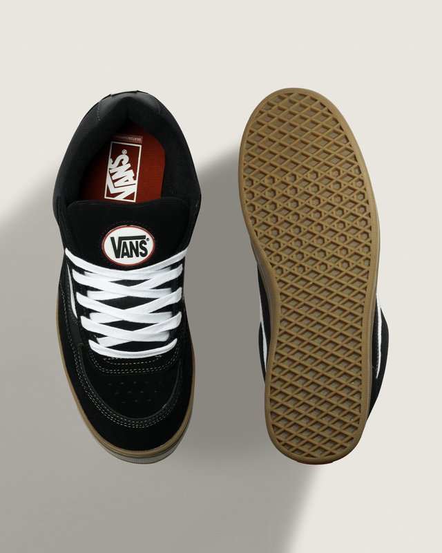 Tênis Estazzo Skate Gum Black White