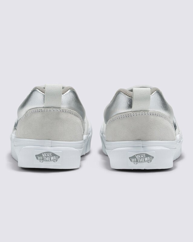 Tênis Knu Slip Silver Metallic True White