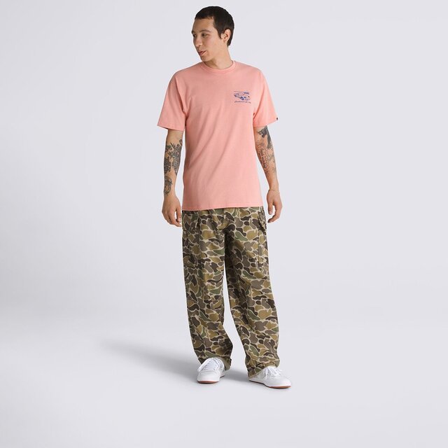 Camiseta Vans Motors Ss Warm Weather Lobster Bisque