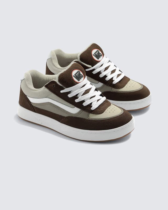 Tênis Estazzo Skate Dark Brown White