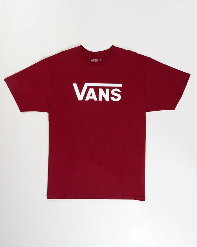 Camiseta Ss Classic Mc Bordeaux