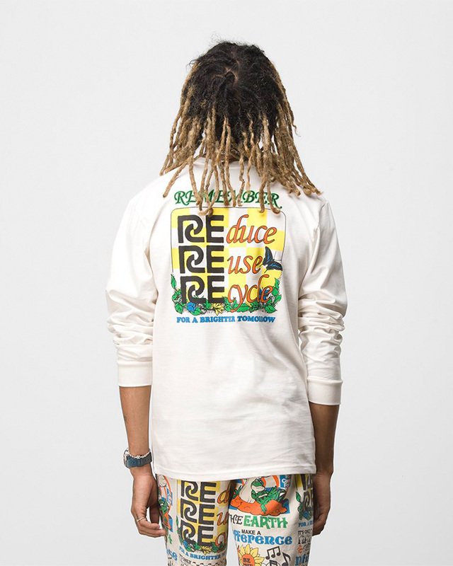 CAMISETA LS VANS X ECO POSITIVITY NATURAL