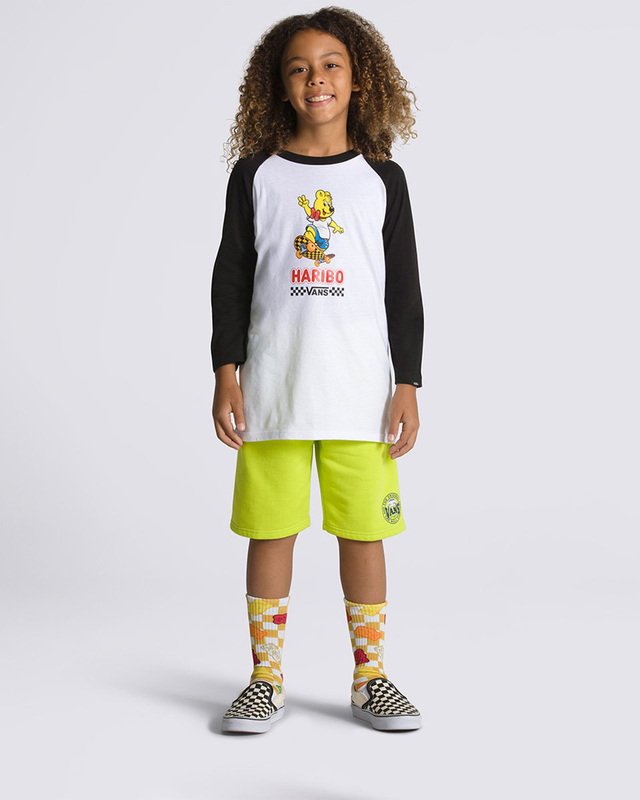 Camiseta Ls Infantil Haribo White Black