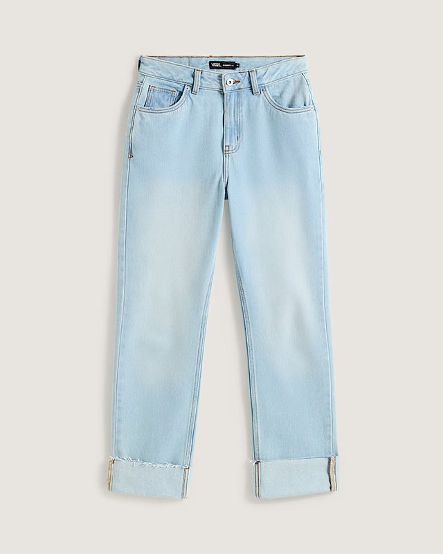 Calça Annabelle Straight Leg Light Stonewash