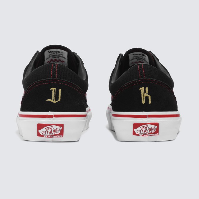 Tênis Skate Old Skool Vi Kakinho Black Red