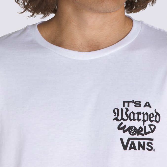 Camiseta Warped World Ss White