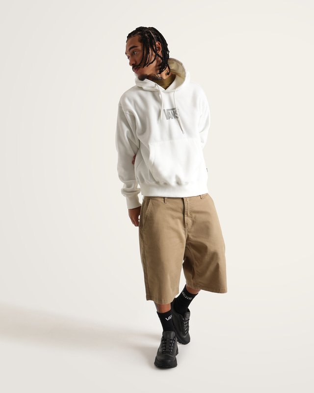 Moletom Stretch Logo Pullover Marshmallow