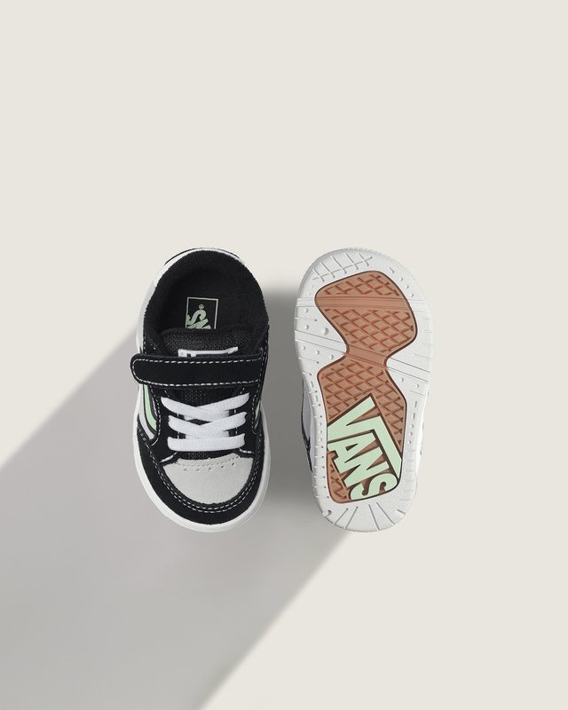 Tênis Kids Hylane Pop Sidestripe Black Mint Infantil