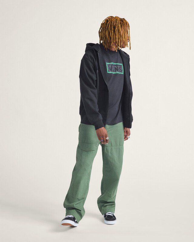 Moletom Skate Atiba Haze Zip Black Beyond