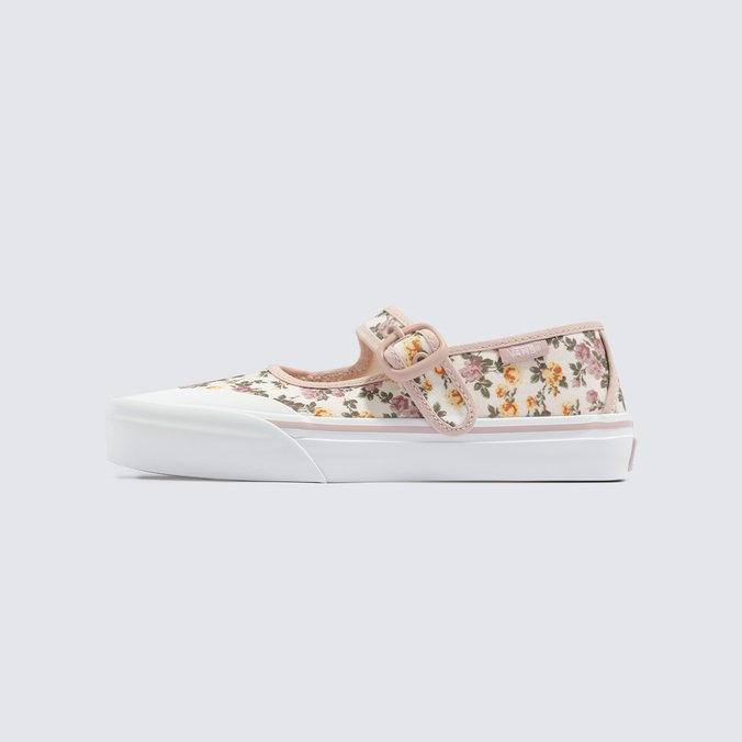 Tênis Mary Jane  Romantic Floral Pink Multi Infantil