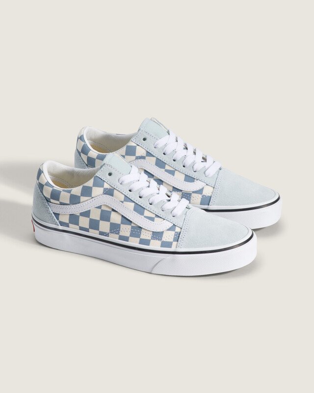 Tênis Old Skool Checkerboard Dawn Mist