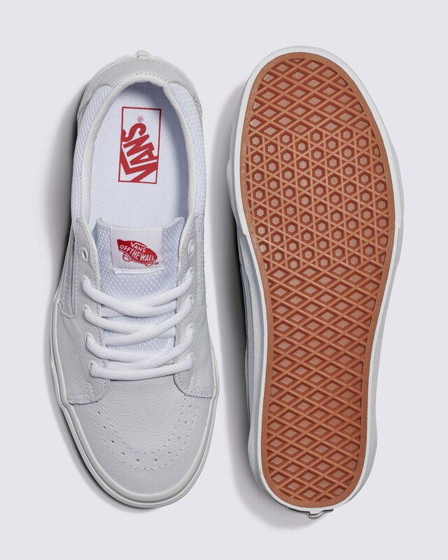 Tênis Sk8-Low Retro Skate White Red