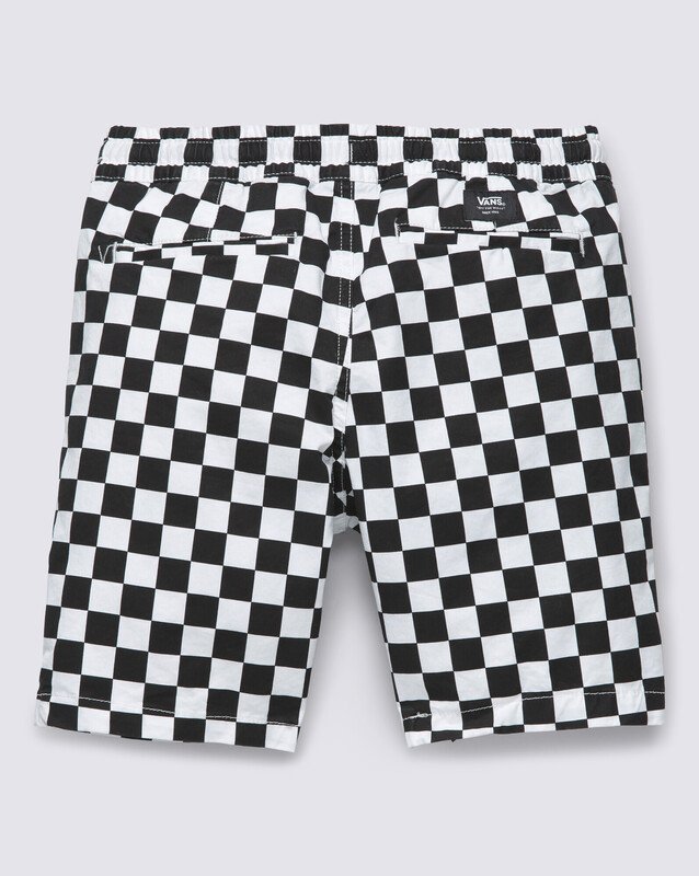 Bermuda Range Elastic Waist Short Ii Infantil Checkerboard