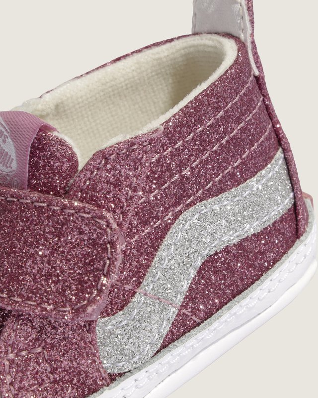 Tênis Sk8-Hi Kids Glitter Pink Dawn Infantil