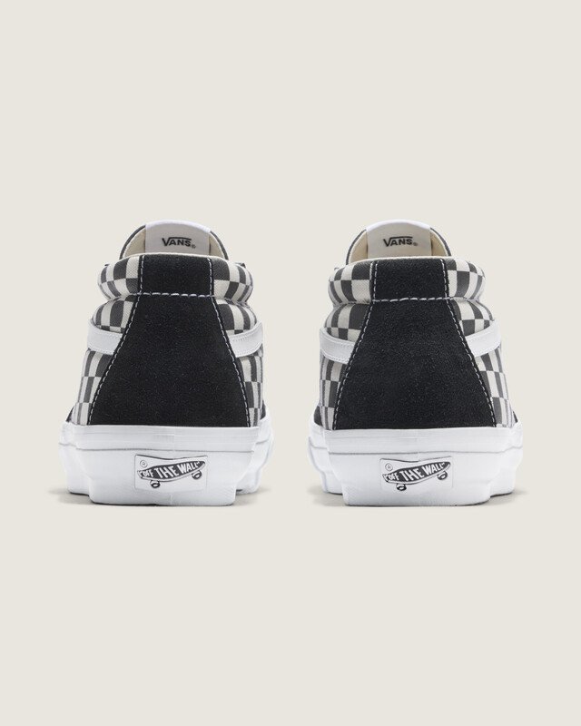 Tênis Sk8-Mid Premium Lx Checkerboard Black Off White