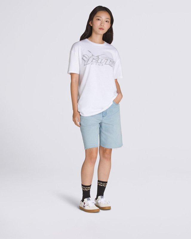 Camiseta Y2V Oversized Ss Upland White