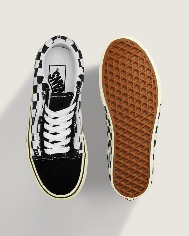 Tênis Old Skool Festival Checkerboard Black Marshmallow