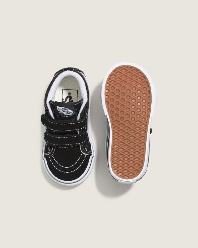 Tênis Sk8-Mid New Black True White Infantil